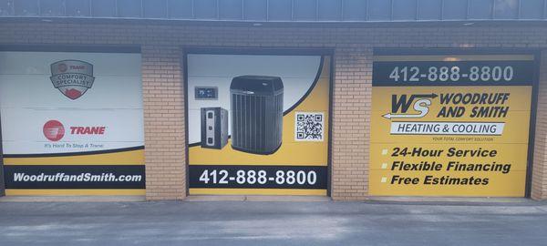 Our New Garage Doors