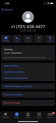 Call the morning of my exam to say they did not have the supplies needed for my kit