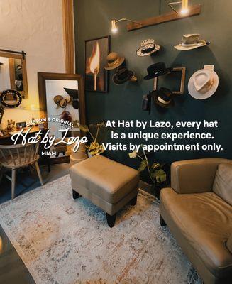 Visits by appoiment only