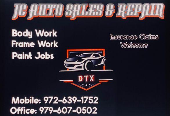 JC AUTO SALES & AUTO REPAIR