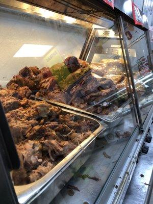 Carnitas and tamales