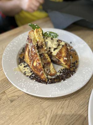 Cookie dough French toast