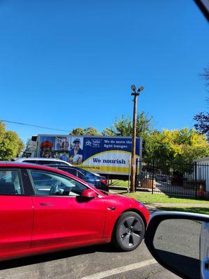 10-27-25 Dropping off food donations