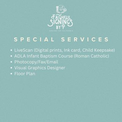 Faithful Signings by P