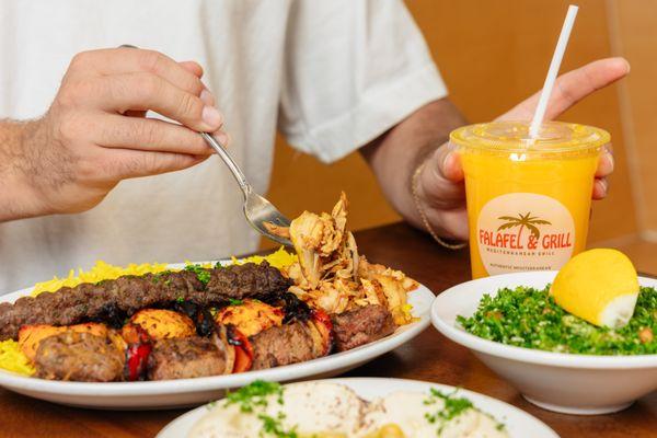 Combination Meat Plate