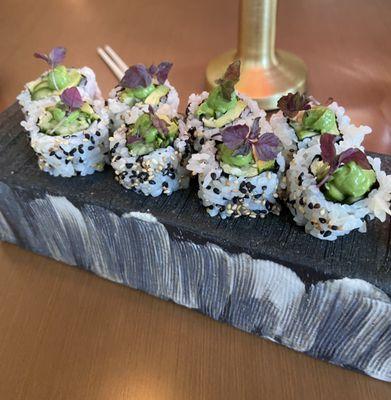 Delicious vegetable roll