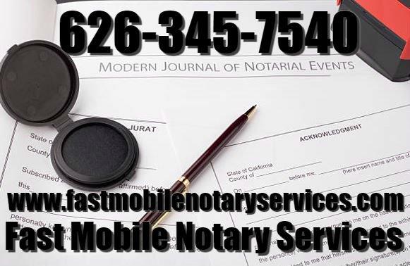 Fast Mobile Notary Services