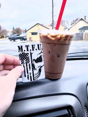 Again MTFU CARD MEMBERS GET DISCOUNTED go for the girls and leave satisfied with the best drinks ever, I know I had the best mocha in town.