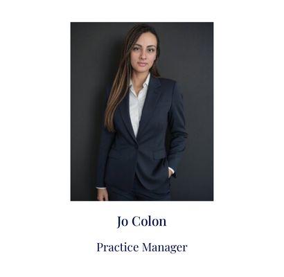 Jo Colon, Practice Manager
