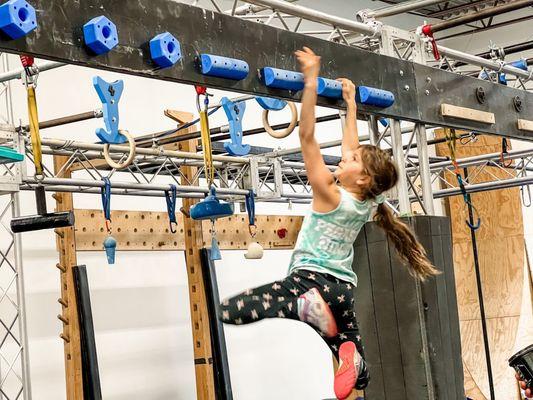 Cliffhangers and grip ninja obstacles