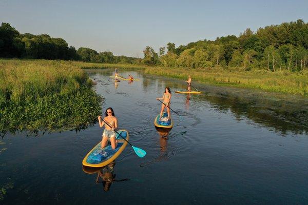 Paddle the Huron River at proud lake state park. Our new location for 2022!