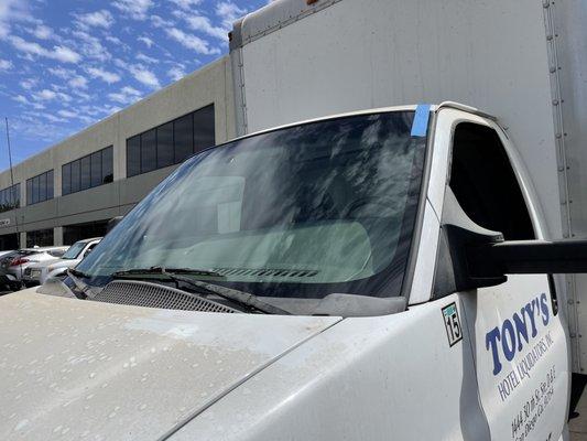 Replacement windshield