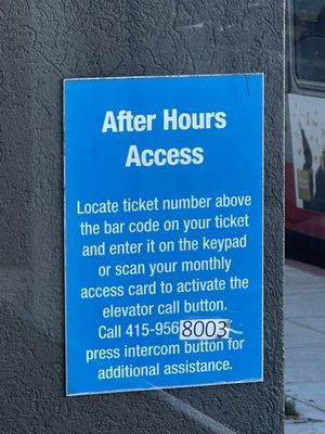 Lombard Street Garage