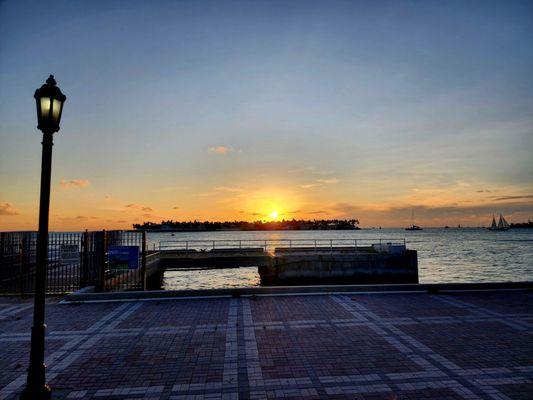 Sunset Celebration at Mallory Square