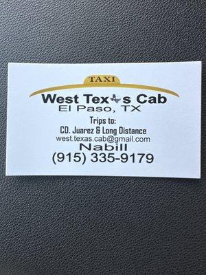 West Texas Cab