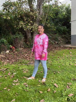 Mayjah League Long Sleeve... Pretty in Pink