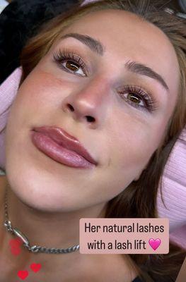 Lash Lift & tint. Give your natural lashes a makeover.