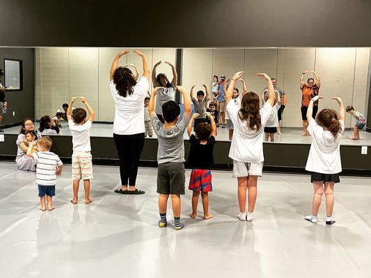 Demo class from our 2023 Open House