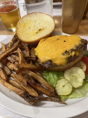 The invasion cheese burger!