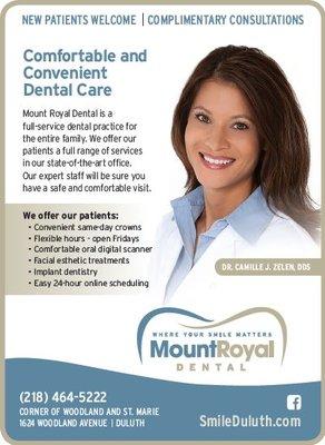 Comfortable and Convenient Dental Care