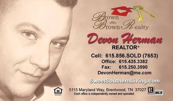 Contact Devon Today for your Complementary Competitive Market Analysis Mention that Yelp sent you!