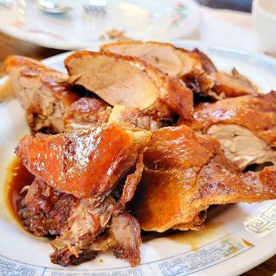 Roasted duck