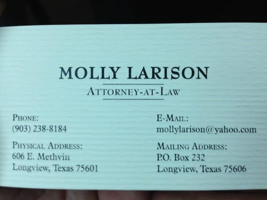 Attorney Molly Larson