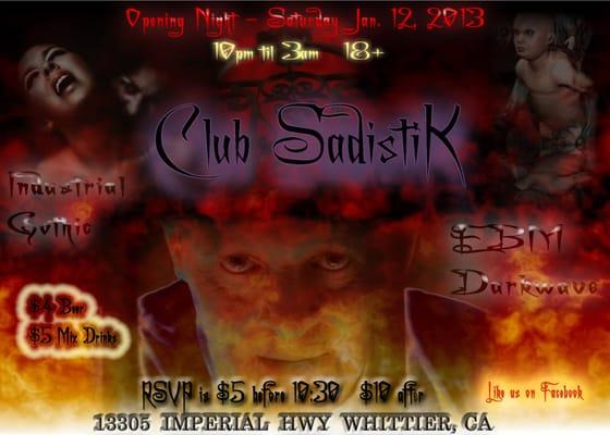 1st flyer out at this point!