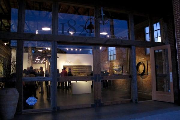 MIchael Garcia "ENSO" art opening at 1821