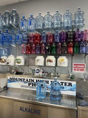 Water filling station