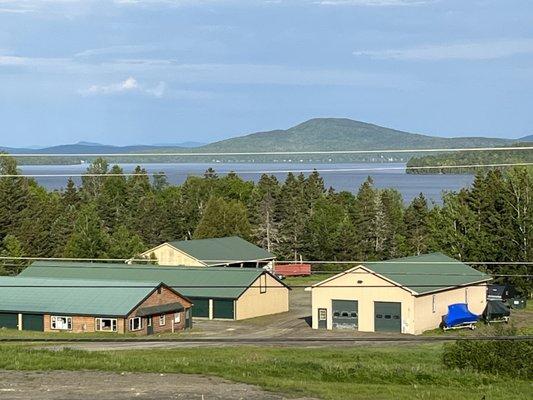 View from our door !!