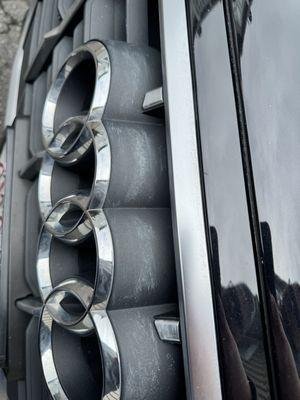 Lots of wax left by lazy workers.