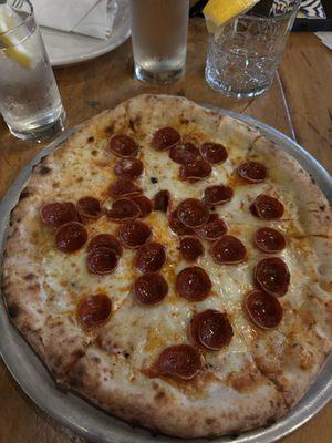 Pepperoni pizza