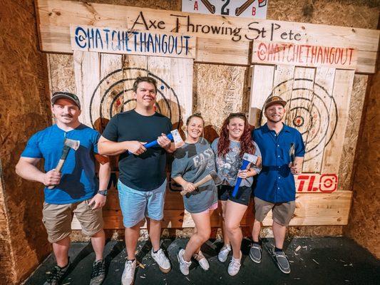 Hatchet Hangout - Axe Throwing St Pete