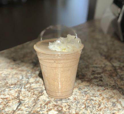 Small mocha granita
