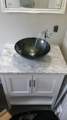 Vessel Sink Install