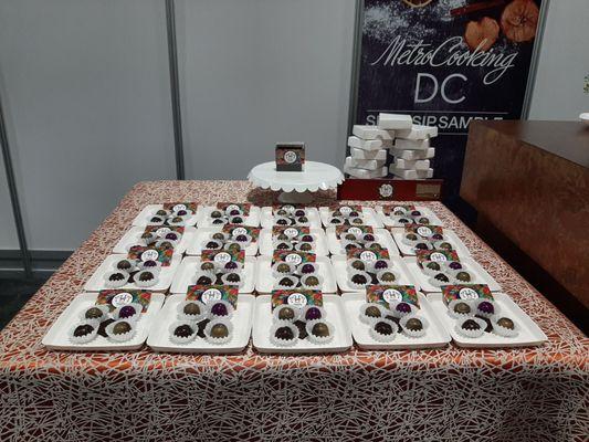 Chocolate  and port pairing was great!