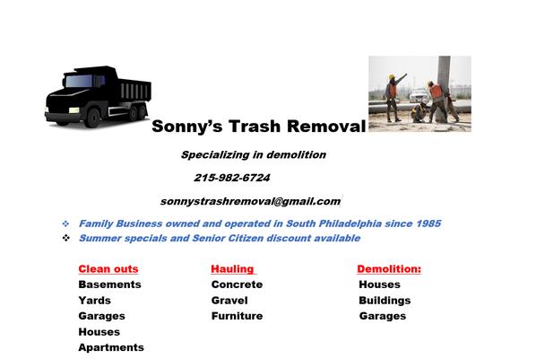 Sonnys Trash Removal