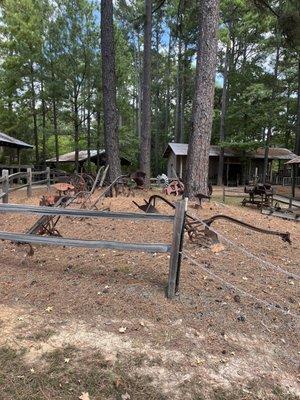 Old farm equipment