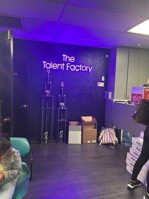 Talent factory lobby
