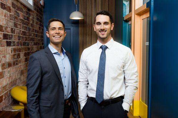 Dr. LoRang and Dr. Hartley