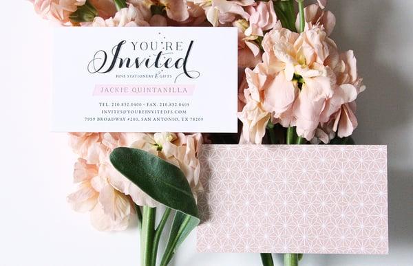 Print Design | Letterpress Business Card