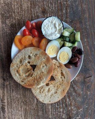 Bagel plate