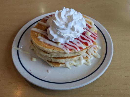 White Chocolate Raspberry Full Stack. Looked a little better than it tasted, but not too bad overall