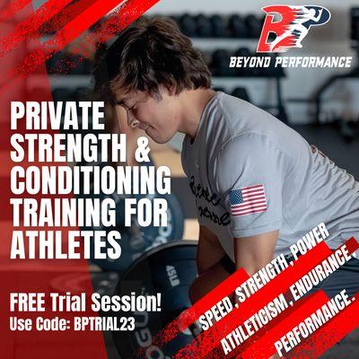 Change the odds and take your performance to the next level with custom training tailored specifically for your sport, position, and goals.