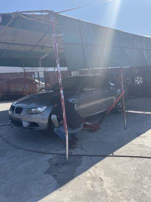 Balancing front tires on m3