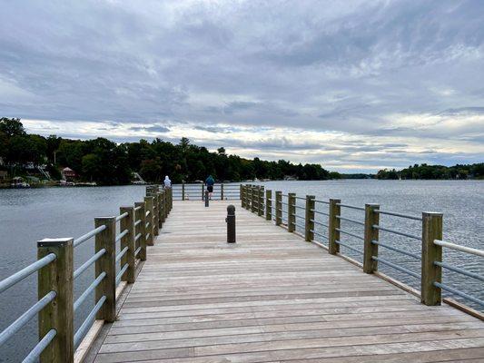 End of the fishing pier