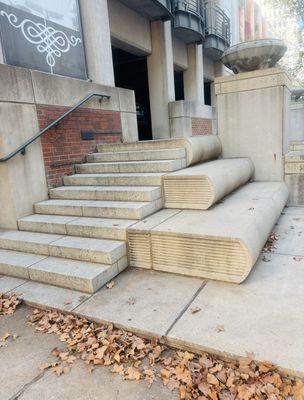 Stairs like binder books