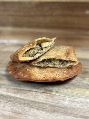 Beef, cheese and potato Pastelillo