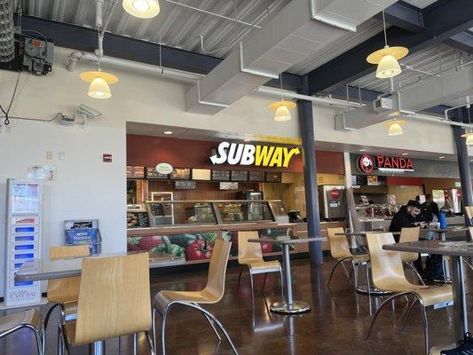 Subway Store Front, California State University, East Bay, Hayward, CA.